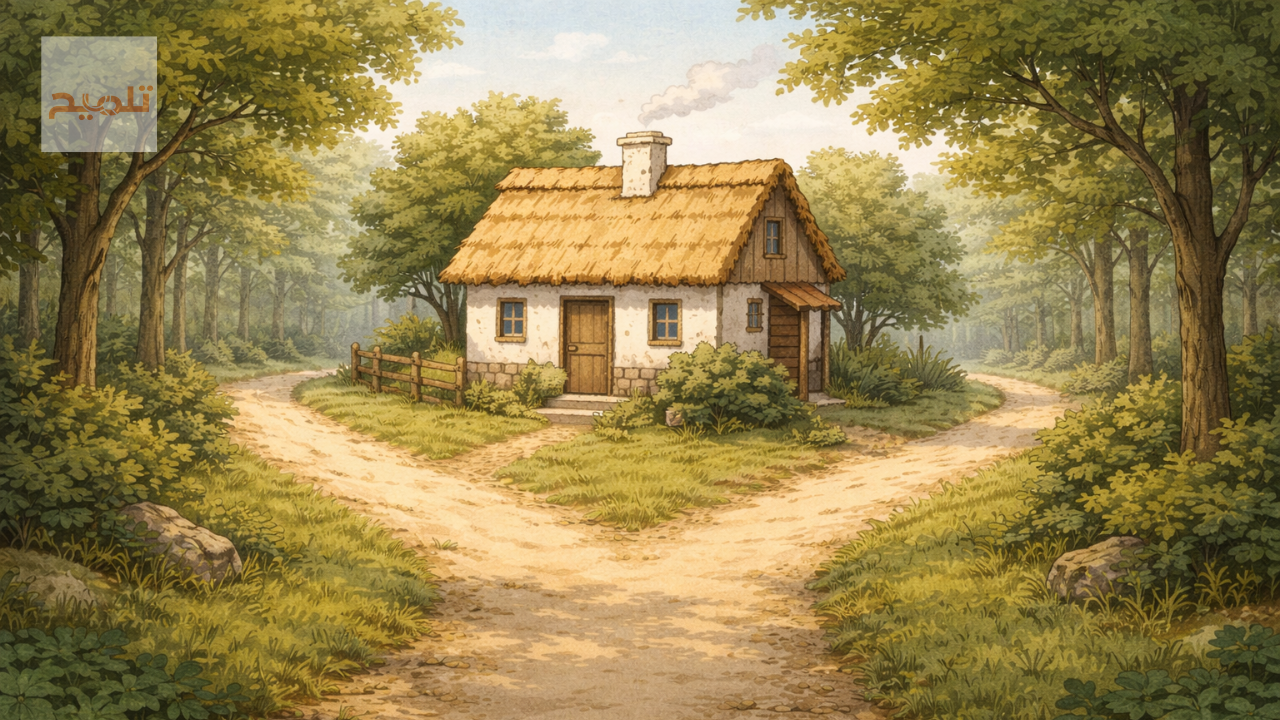 لغز مفترق طرق (مع الحل)